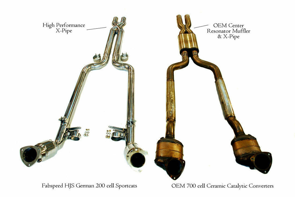 Fabspeed Maserati GranTurismo Resonator Bypass X- Pipe (2008-2019)