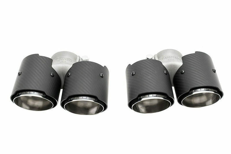 Fabspeed Maserati Quattroporte Muffler Bypass Pipes (2004-2012)