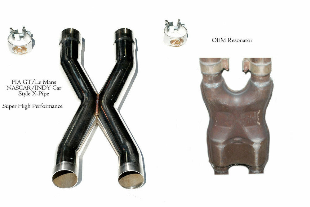 Fabspeed Maserati Quattroporte Resonator Bypass X-Pipe (2004-2012)
