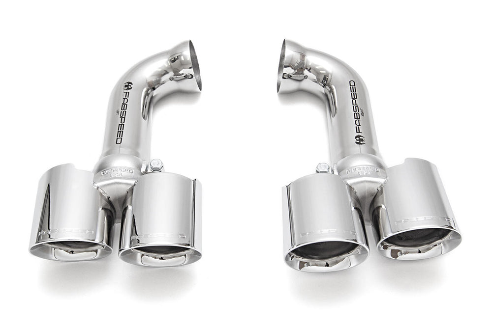 Fabspeed Porsche 958 V6 Deluxe Quad Tips (for PSE) (2011-2014)