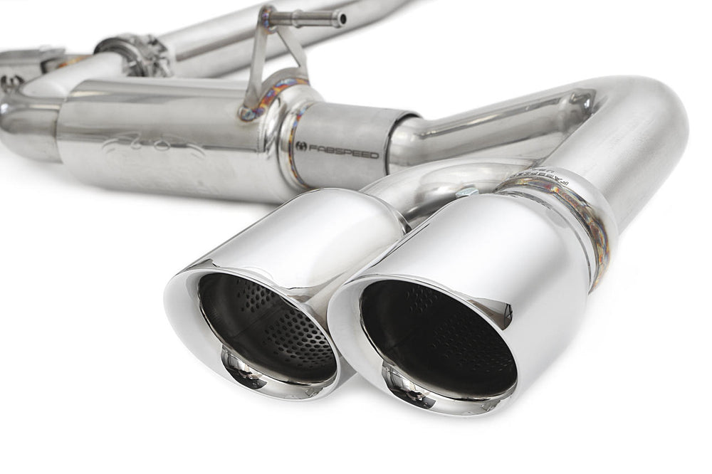 Fabspeed Porsche 958.2 Cayenne V6 Supercup Exhaust System (2015-2018)