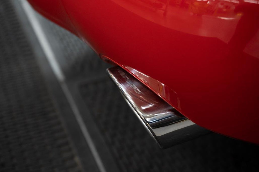 Fabspeed Porsche 964 Carrera Deluxe Oval Style Right-Side Tip for stock 964 2ndary muffler (1989-1994)