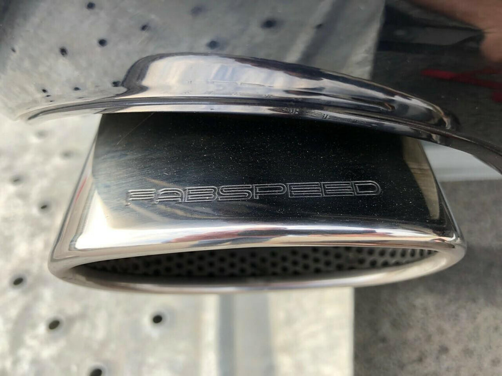 Fabspeed Porsche 964 Turbo 965   C2 Turbo Deluxe Oval Style Tips (1990-1994)