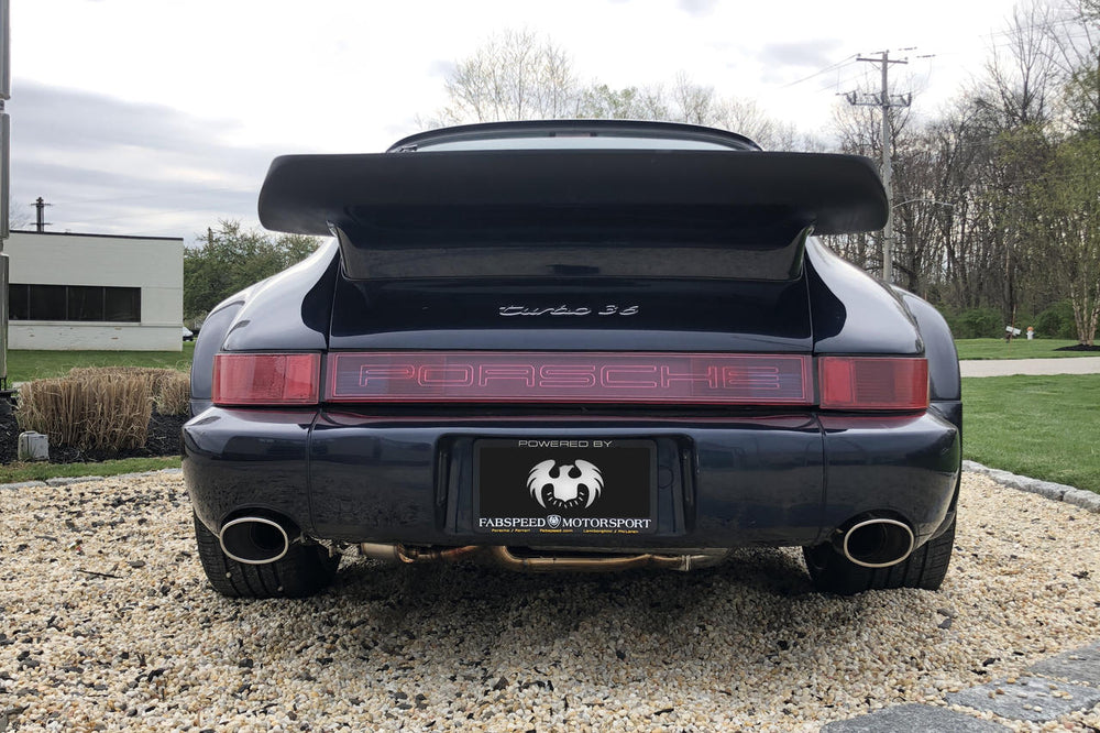 Fabspeed Porsche 964 Turbo 965 Maxflo Performance Exhaust System (1990-1994)