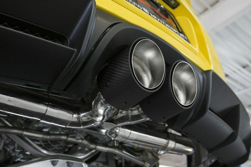 Fabspeed Porsche 981 Boxster/Cayman Maxflo TRUE X-Pipe with Dual Tips (2013-2016)
