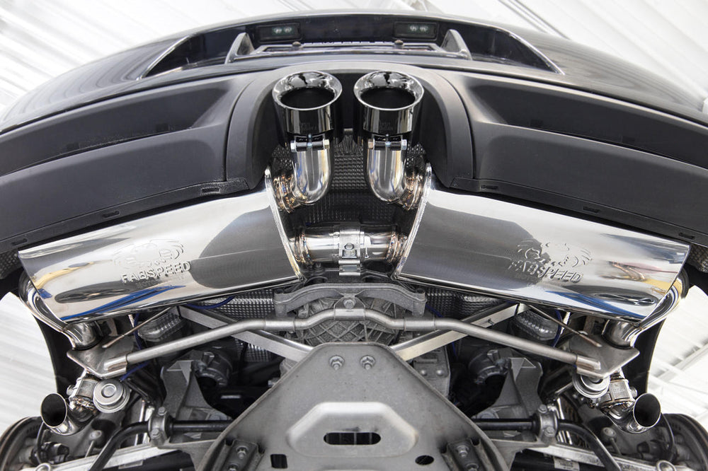 Fabspeed Porsche 981 Boxster/Cayman TrackTec Conversion Kit