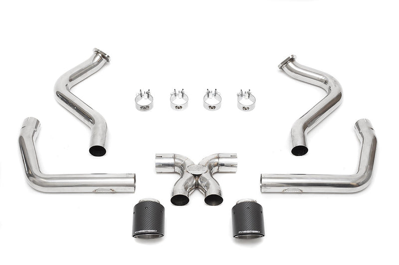 Fabspeed Porsche 981 Cayman GT4 Lightweight Competition Exhaust System