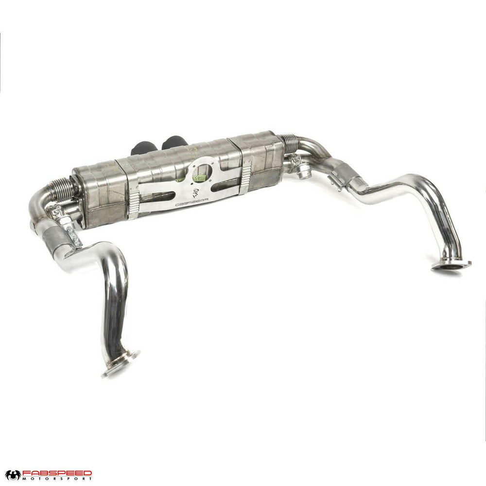 Fabspeed Porsche 981 Cayman GT4 / Spyder Valvetronic GT3 Muffler Conversion Kit