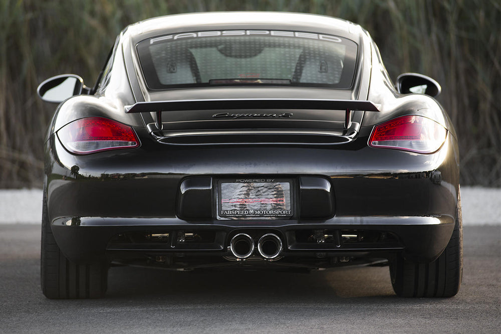 Fabspeed Porsche 987.2  Boxster / Cayman, Cayman R, Spyder Valvetronic Exhaust System (2009-2012)