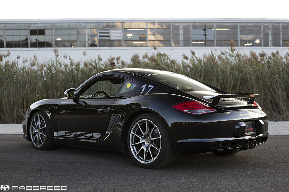 Fabspeed Porsche 987.2  Boxster / Cayman, Cayman R, Spyder Valvetronic Exhaust System (2009-2012)