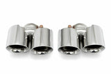 Fabspeed Porsche 991 Carrera Deluxe Quad-Style Tips (NON-S / NON-PSE) (2012-2016)