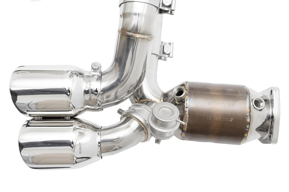 Fabspeed Porsche 991 Turbo / Turbo S Valvetronic Supersport  X-Pipe Exhaust System (2013-2016)