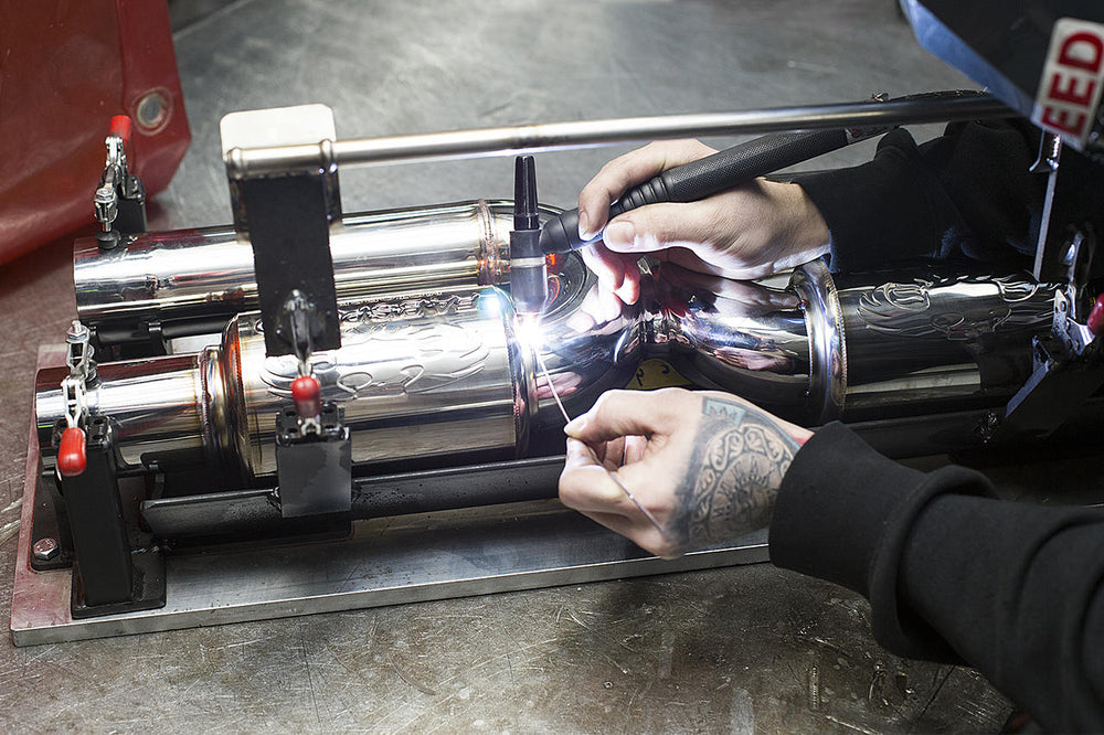 Fabspeed Porsche 991.2 Carrera Center Muffler Bypass X-Pipe (for Base) (2017-2019)