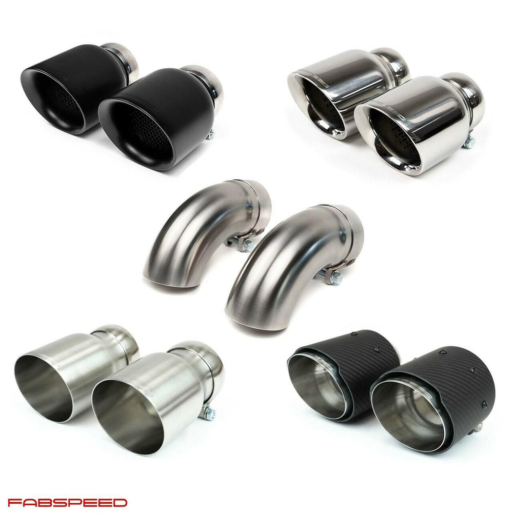 Fabspeed Porsche 991.2 Speedster Deluxe Dual Style Tips (2019-2020)