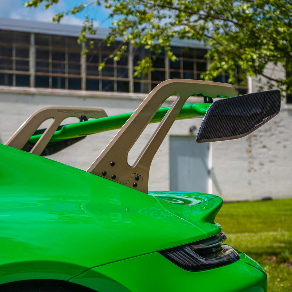 Fabspeed Porsche 992 GT3 Carbon Fiber Wing End Plates (2022+)