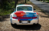 Fabspeed Porsche 993 Twin Turbo Muffler Bypass Pipes with tips (1995-1998)