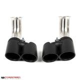 Fabspeed Porsche 996 Deluxe Quad-Style Tips - Long (2002-2004)