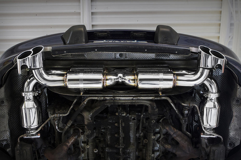 Fabspeed Porsche 996 GT2 70mm Supersport X- Pipe Exhaust System (2001-2005)