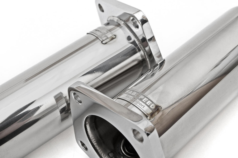 Fabspeed Porsche 996 Turbo Supersport 70mm X-Pipe Exhaust System (2000-2005)