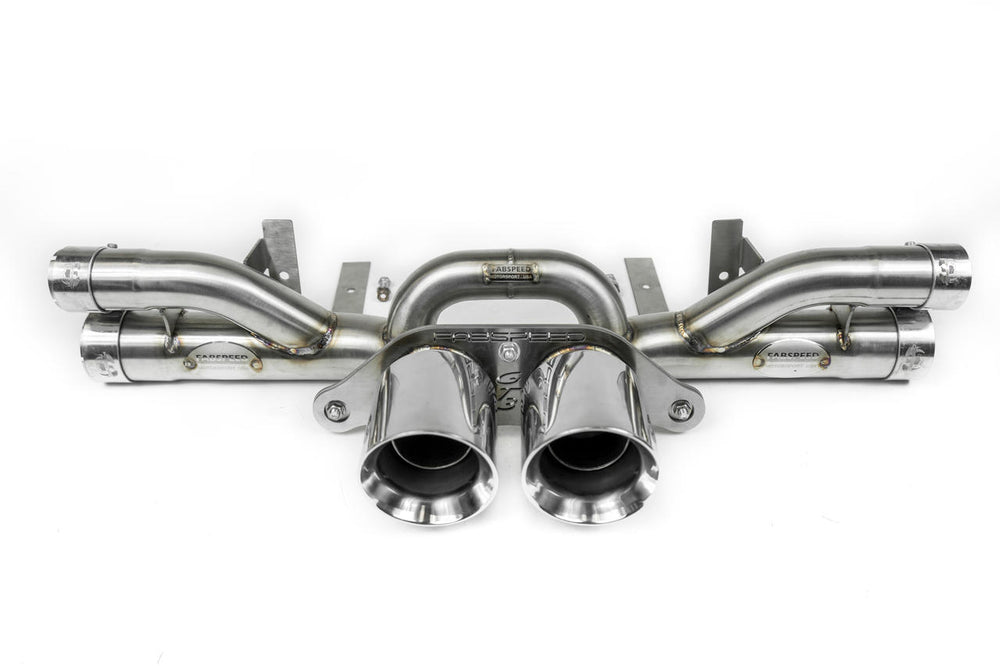 Fabspeed Porsche 997 GT3 / GT3 RS Center Muffler Bypass Pipe