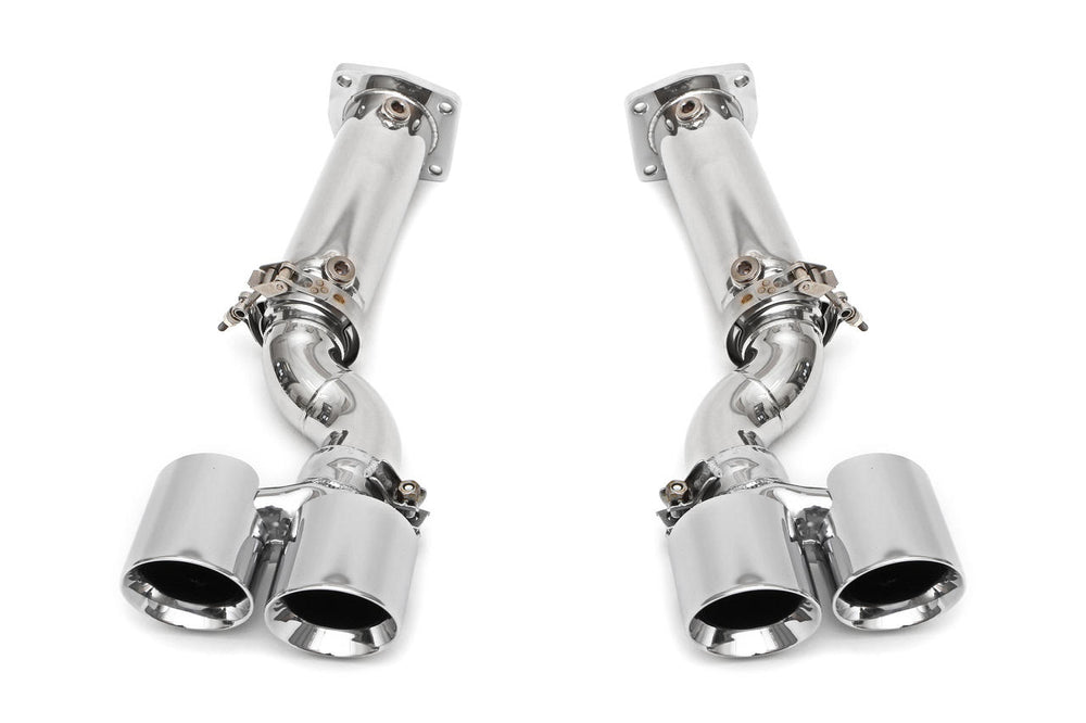 Fabspeed Porsche 997 Turbo Muffler Bypass Exhaust System (2006-2009)
