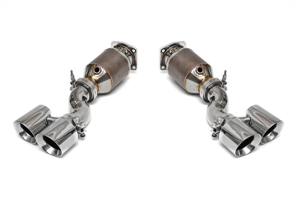 Fabspeed Porsche 997 Turbo Muffler Bypass Exhaust System (2006-2009)