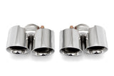 Fabspeed Porsche 997.2 Carrera Deluxe Quad-Style Tips (2009-2012)