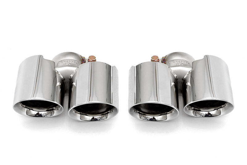 Fabspeed Porsche 997.2 Carrera Deluxe Quad-Style Tips (2009-2012)