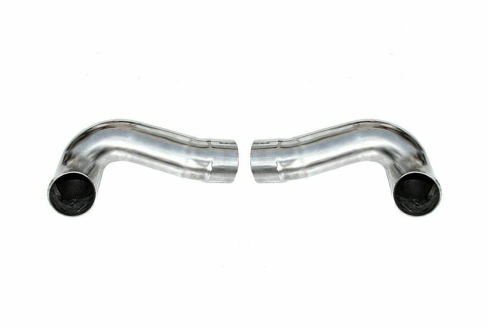 Fabspeed Porsche 997.2 Carrera Side Muffler Bypass Pipes (2009-2012)
