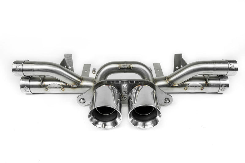 Fabspeed Porsche 997.2 GT3 / GT3 RS Center Muffler Bypass Pipe (2010-2011)