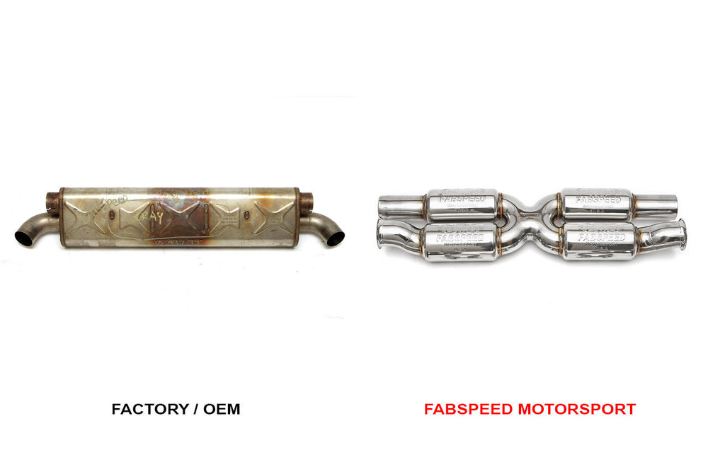 Fabspeed Porsche 997.2 Turbo / Turbo S Supersport X-Pipe (X-Pipe Only) (2010-2012)