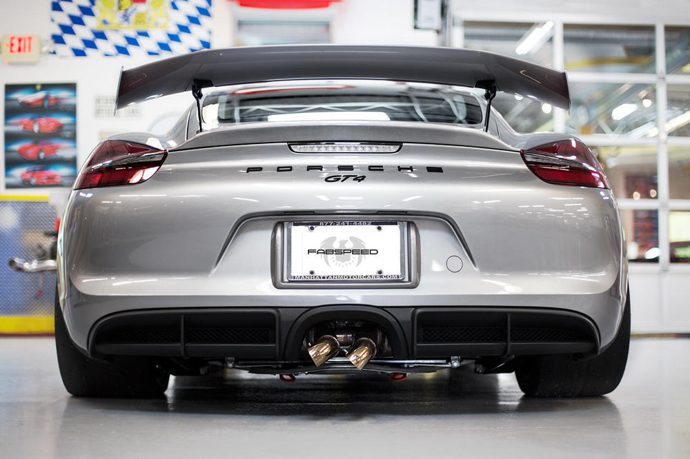 Fabspeed Porsche Competition Slip-On Turndown Tips (2.50"/63.5mm ID) - Fabspeed Exhausts Only