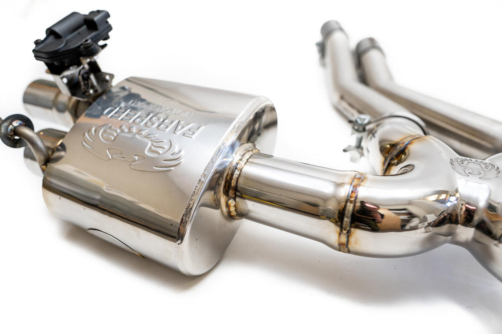 Fabspeed Porsche E3 Cayenne S 2.9L Turbo Valvetronic Exhaust System