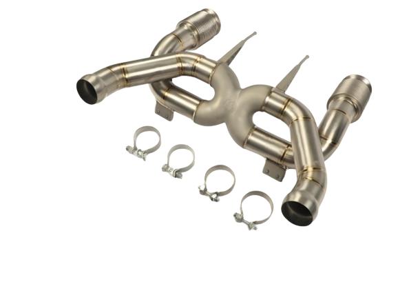 Fabspeed Ferrari 488 / Pista Supreme Titanium X-Pipe Exhaust