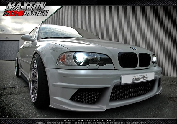MAXTON DESIGN Front Bumper Bmw 3 E46 - 4 Door Saloon &lt; Generation V &gt;