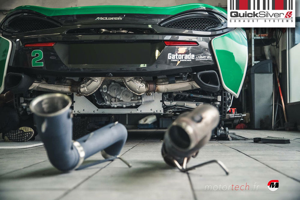 McLaren 540C Ceramic Coated Catalyst Replacement Pipes (2016 on)