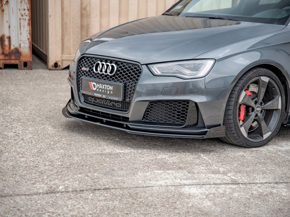 MAXTON DESIGN Front Splitter Flaps Audi RS3 8V Sportback (2015-2016)