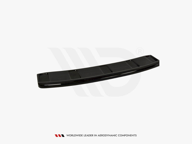 Central Rear Splitter Audi A7 S-line (Facelift) (Without Vertical Bars) (2014-2018)