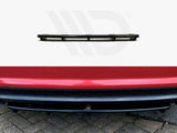 Central Rear Splitter (Vertical Bars) Audi A7 S-Line Facelift