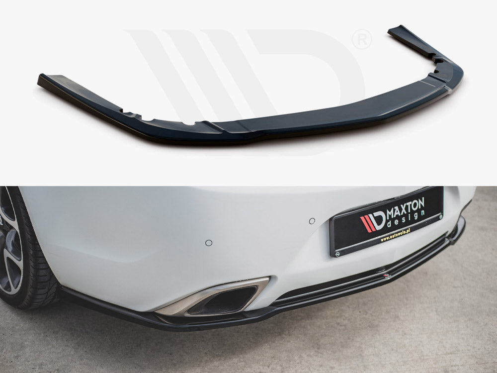 MAXTON DESIGN Central Rear Splitter Opel/vauxhall Insignia MK1 Vxr/opc Facelift (2013-2017)