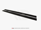 Side Skirts Diffusers Jaguar XF X250 (Facelift)