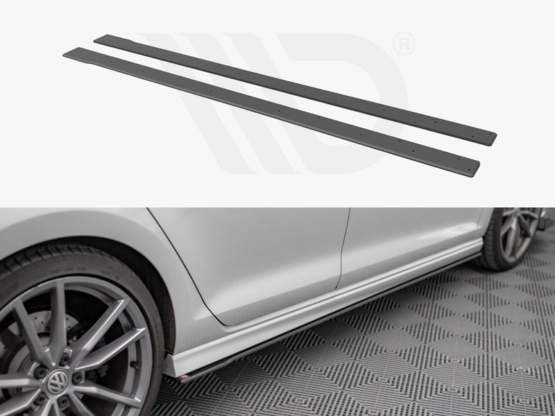 Street PRO Side Skirts Diffusers VW Golf R MK7 (2013-2016)