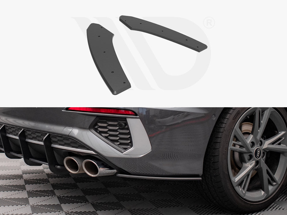 Street PRO Rear Side Splitters Audi S3 Sedan 8Y (2020-)