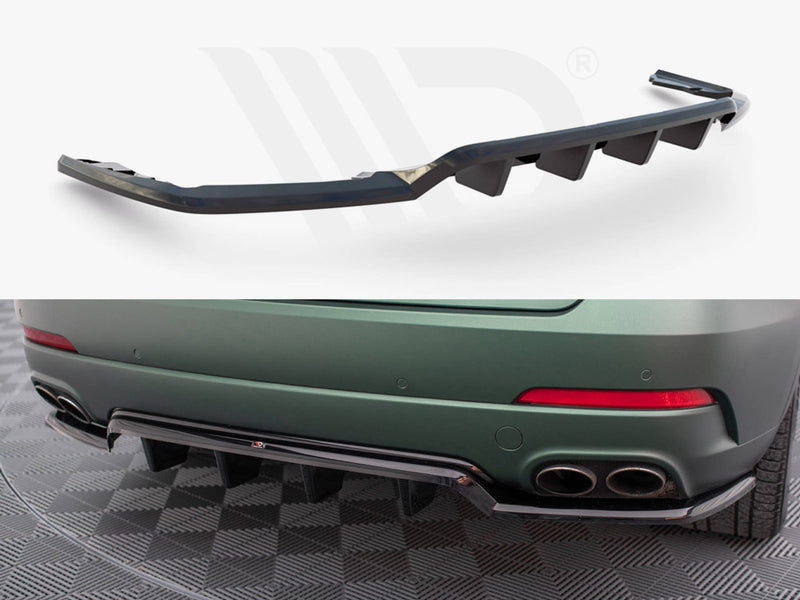 MAXTON DESIGN Central Rear Splitter (Vertical Bars) Maserati Levante Mk1