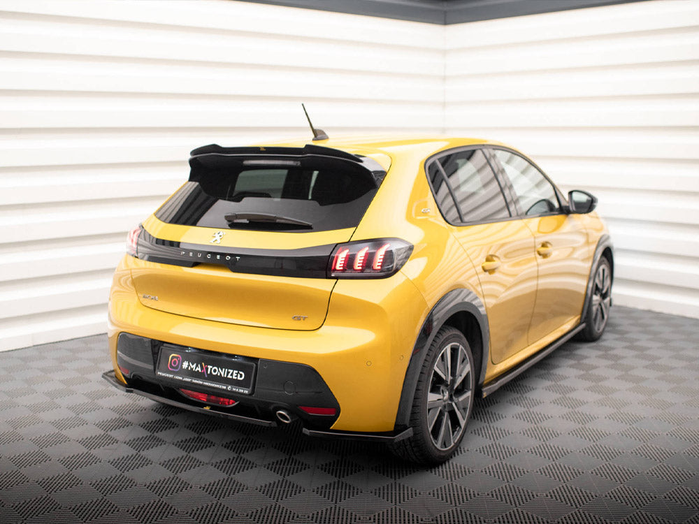 Rear Side Splitters Peugeot 208 GT Mk2