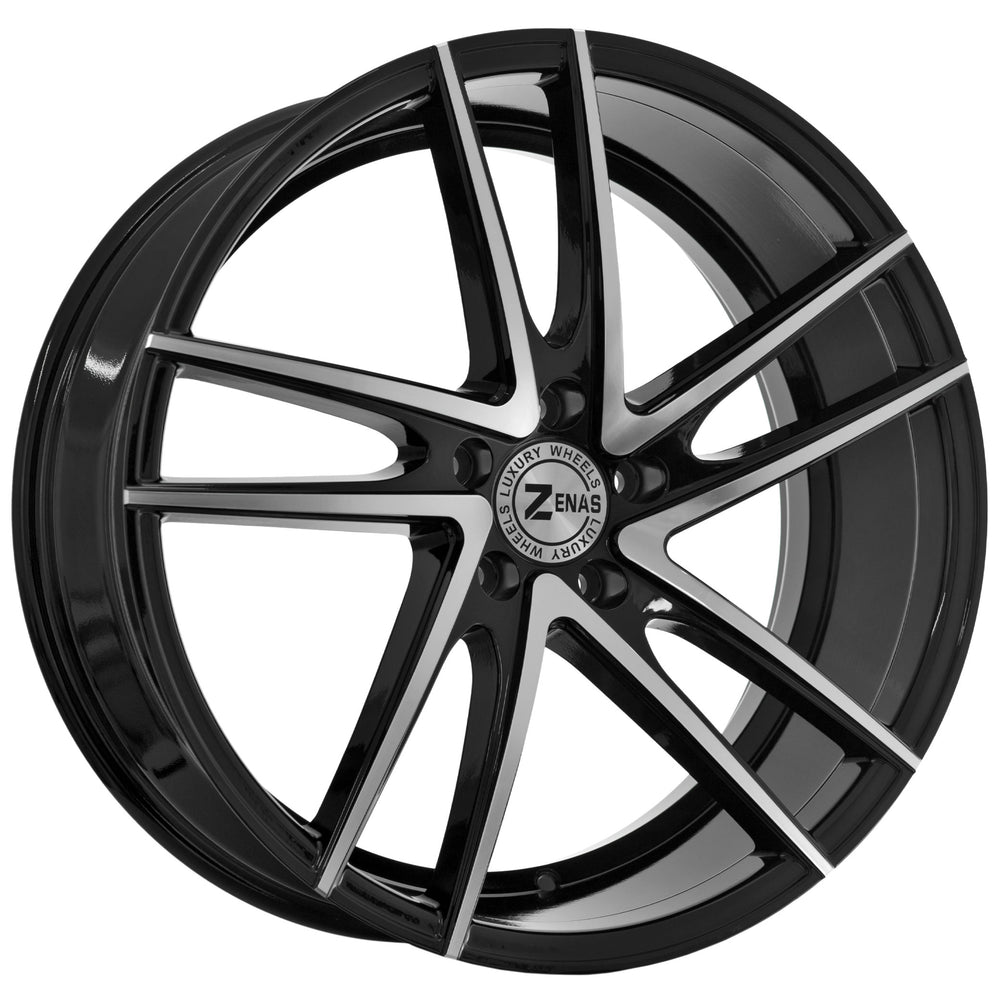 LS709-Gloss Black Machined